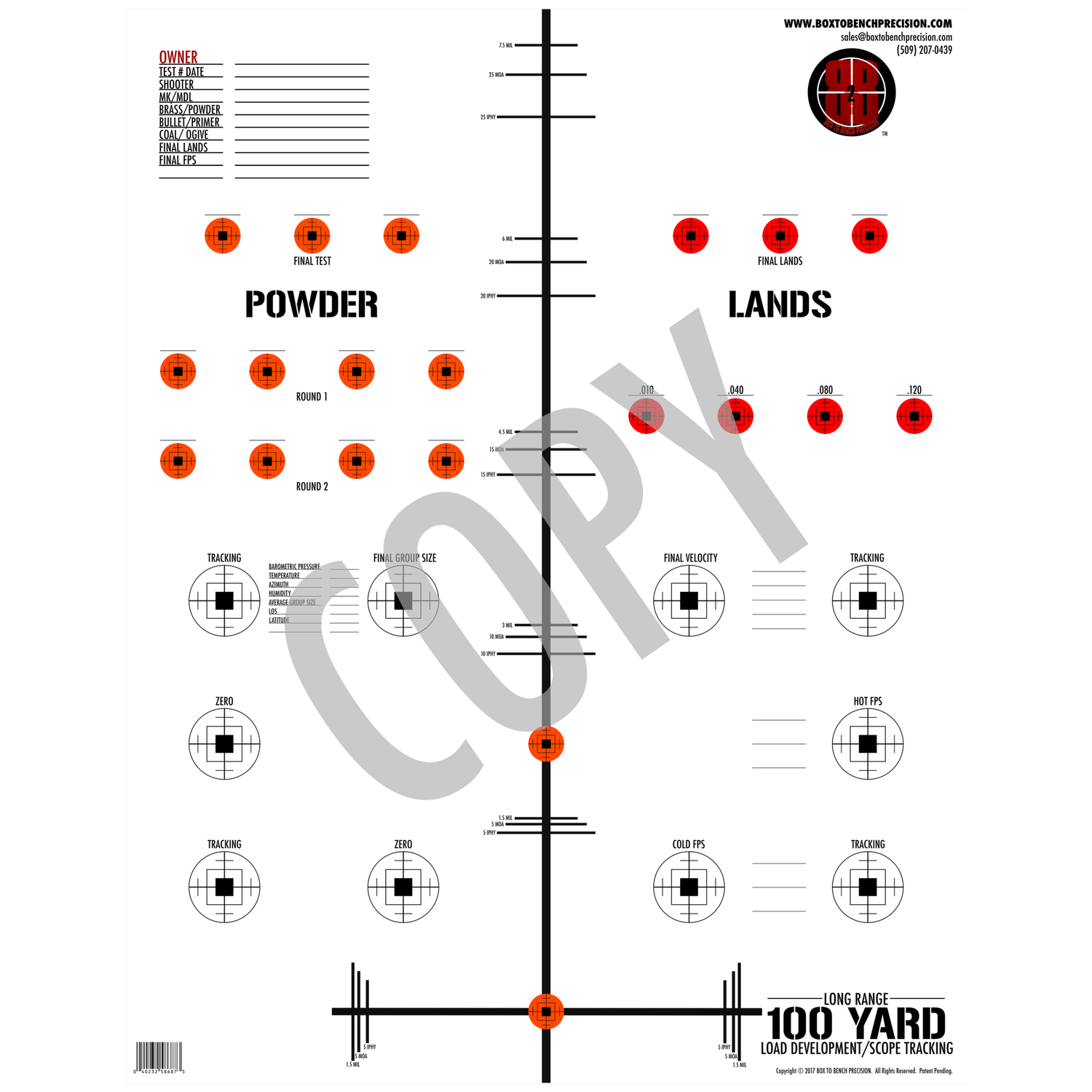 Store - Box to Bench Precision